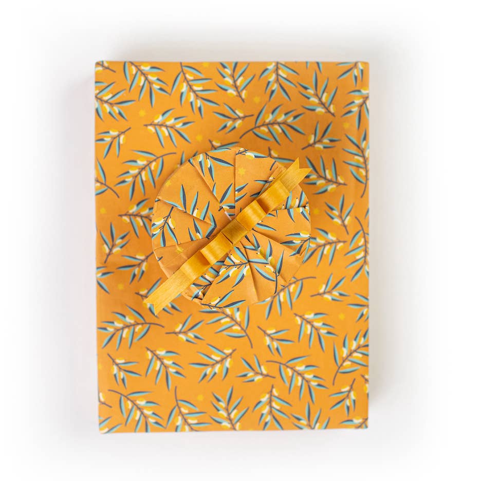 NEW // Hanukkah Doves Wrapping Paper