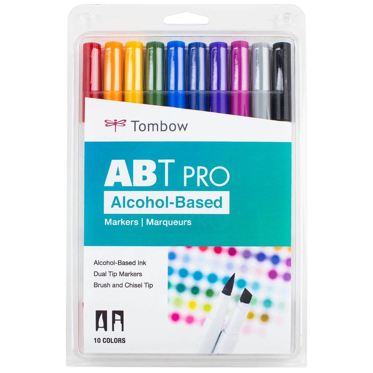 NEW // Tombow ABT Pro Alcohol-Based Art Markers - Bold (10)