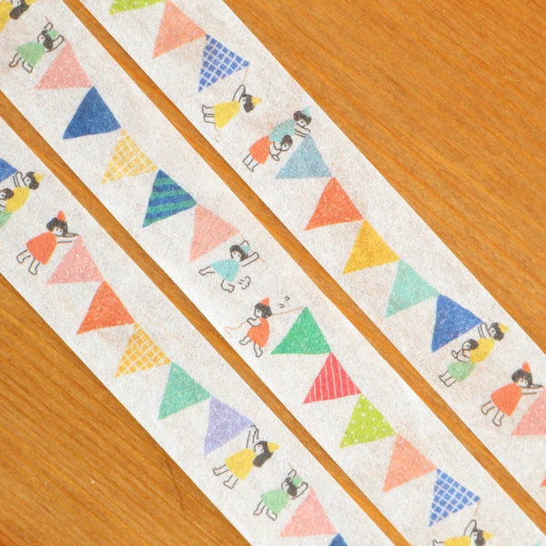 NEW // Dwarf Garland Washi Tape - Watashi-Biyori Series