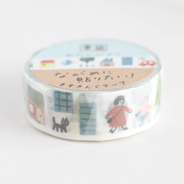 NEW // Town Washi Tape - Watashi-Biyori Series