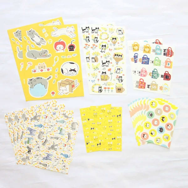 NEW // Cat - Furukawa Shiko Patterned Paper Pack