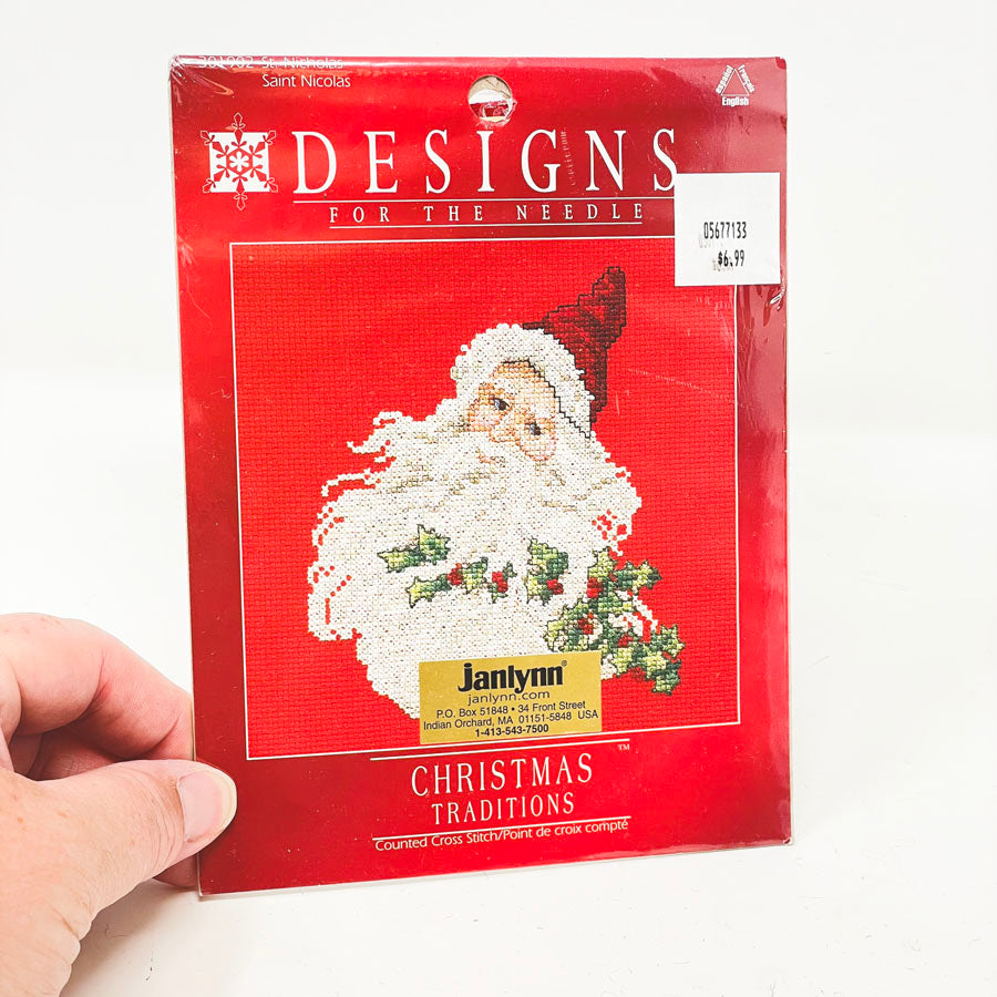 Christmas Traditions - Janlynn Designs for the Needle Cross Stitch Kit