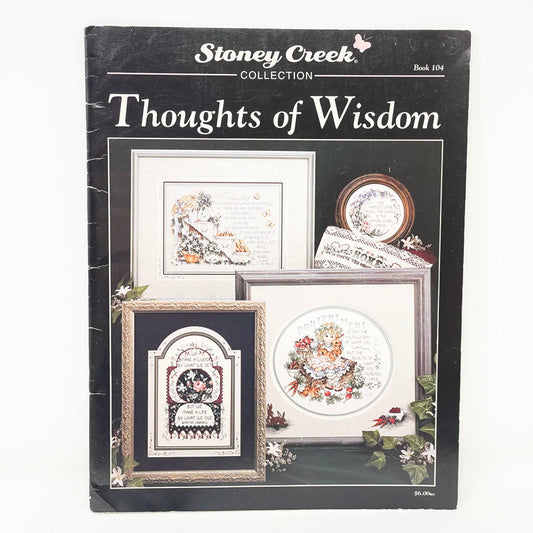 Thoughts of Wisdom by Stoney Creek Cross Stitch Pattern