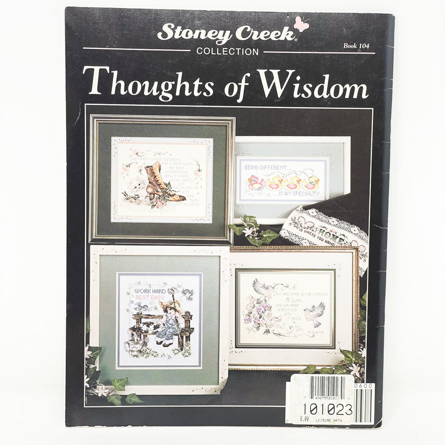 Thoughts of Wisdom by Stoney Creek Cross Stitch Pattern