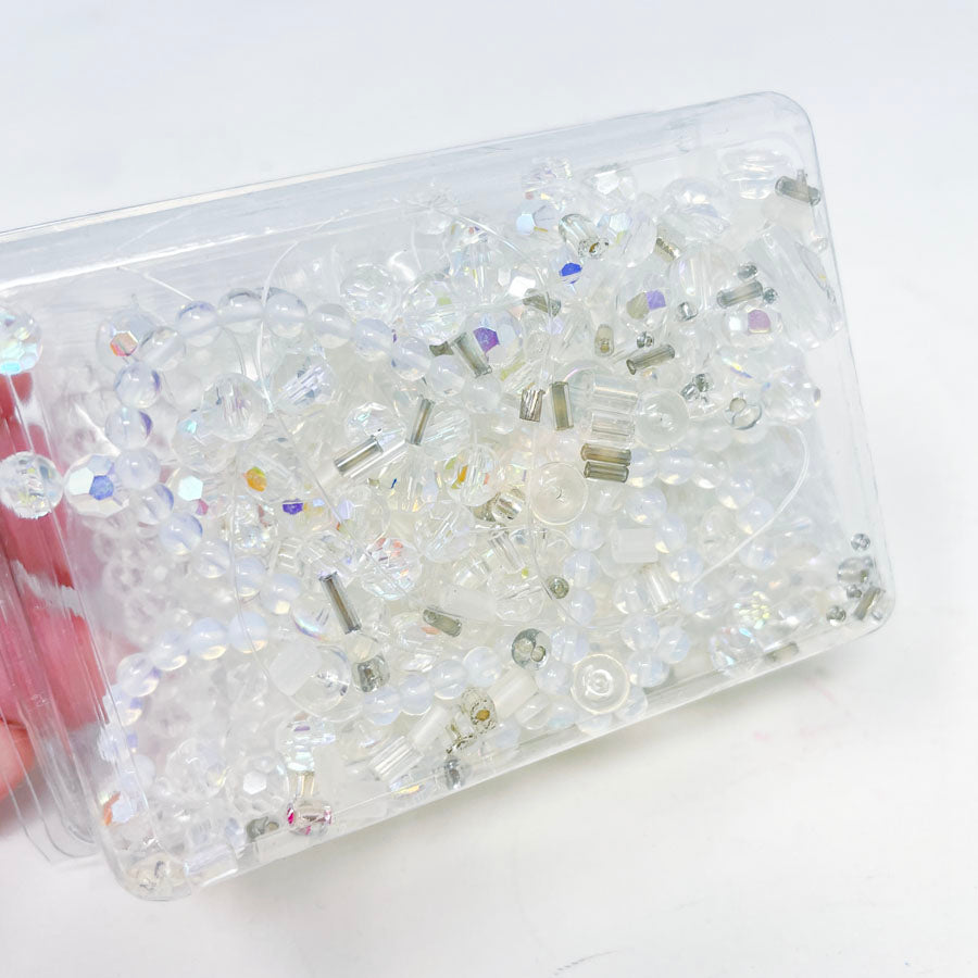 Shiny Crystal Clear Bead Bundle