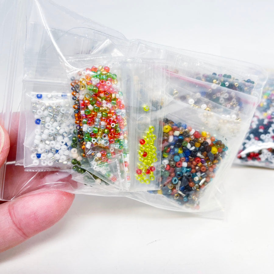 Seed Bead Remnant Bundles