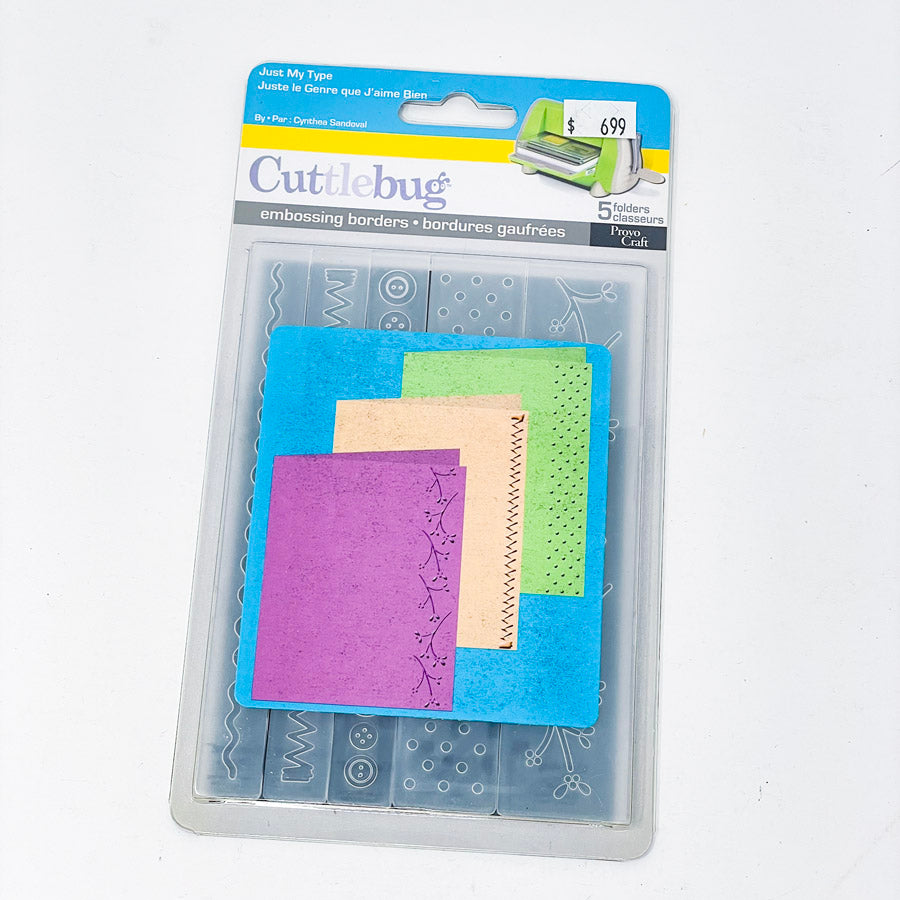 Provo Craft Cuttlebug Embossing Patterns