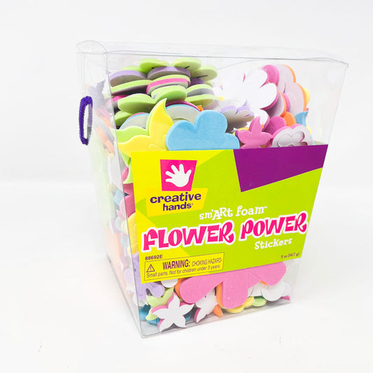 Flower Power Foam Stickers