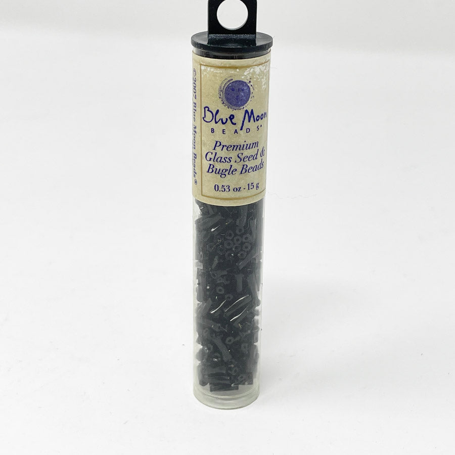 Blue Moon Premium Glass Seed & Bugle Beads - Black