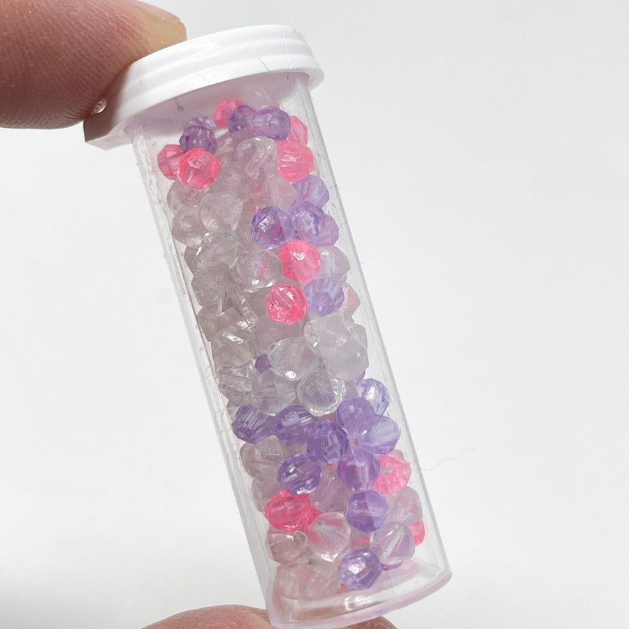 Mix of Plastic Beads - 8g