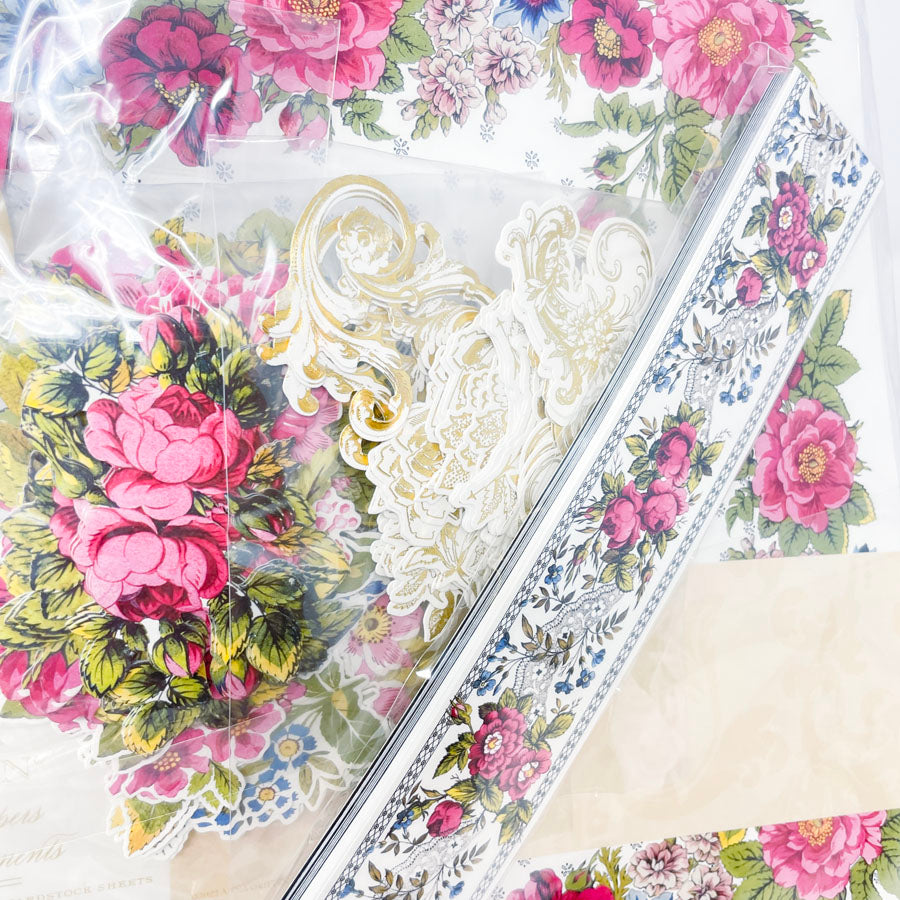 Anna Griffin Floral Paper & Embellishments