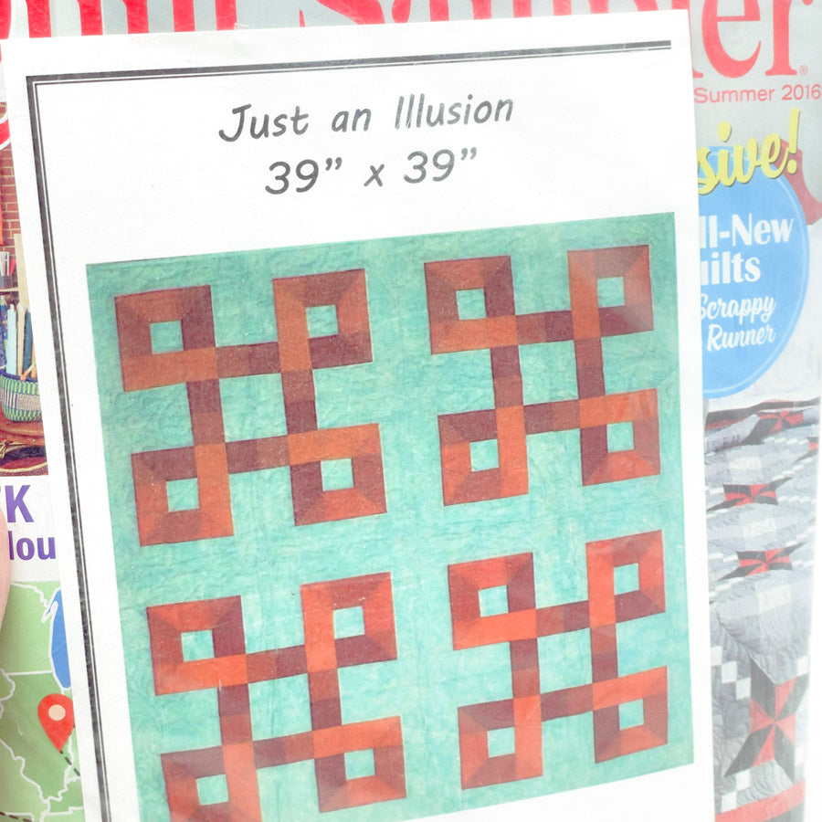 Just An Illusion Quilt Kit - Mill House Quilts