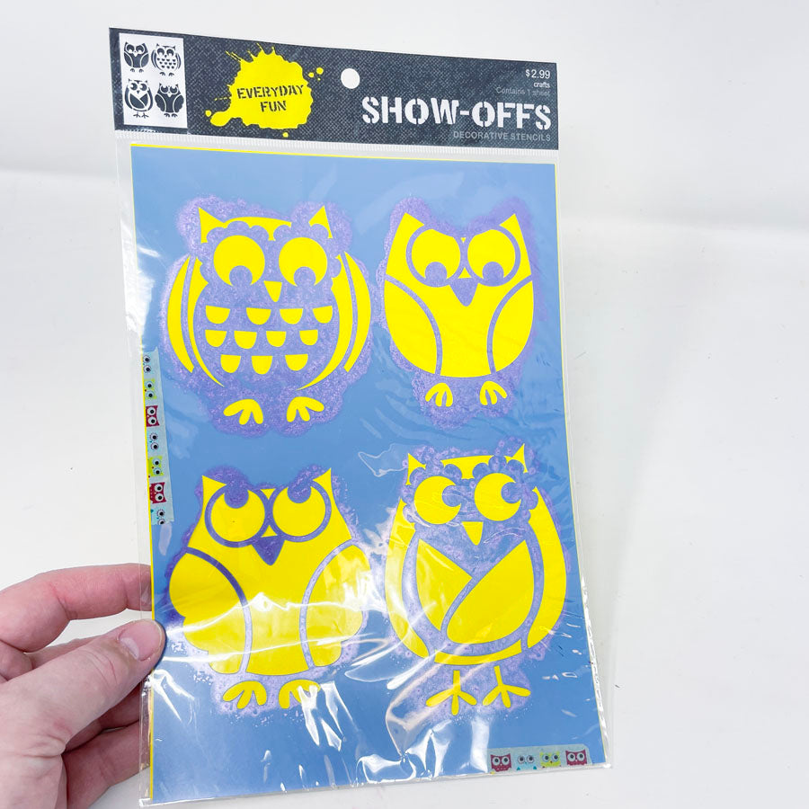 Everyday Fun Owl Stencils