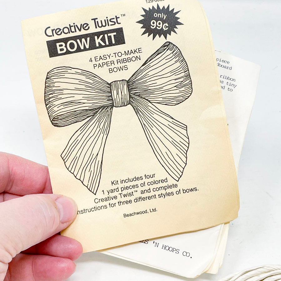 Creative Twist Bow Kit and Extras