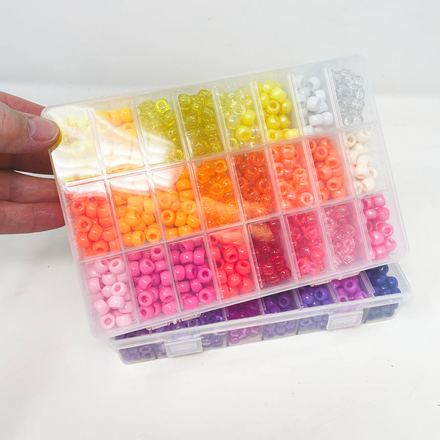 48 Color Pony Bead Set