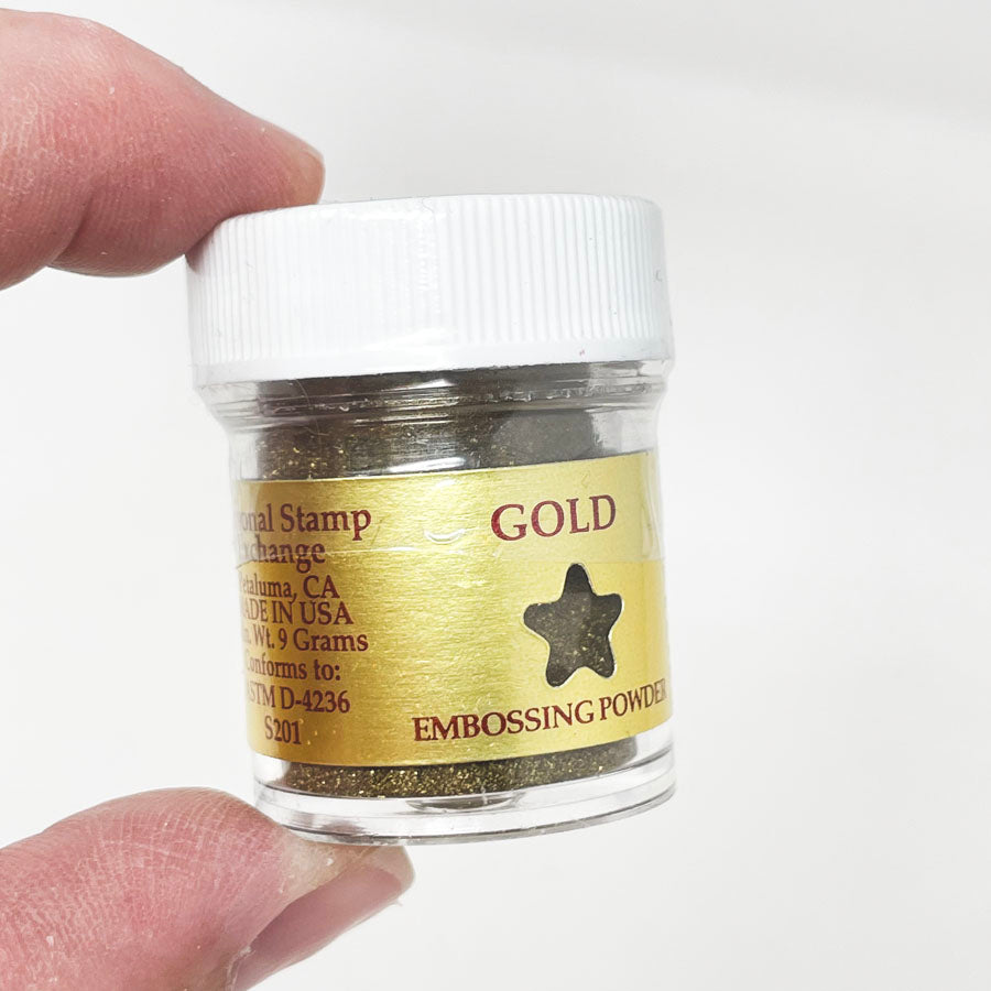 Personal Stamp Exchange Gold Embossing Powder