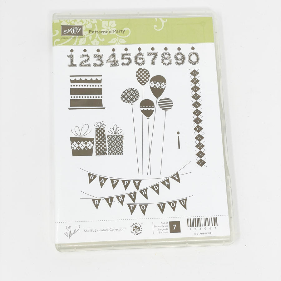 Stampin' Up Cling Stamp Sets