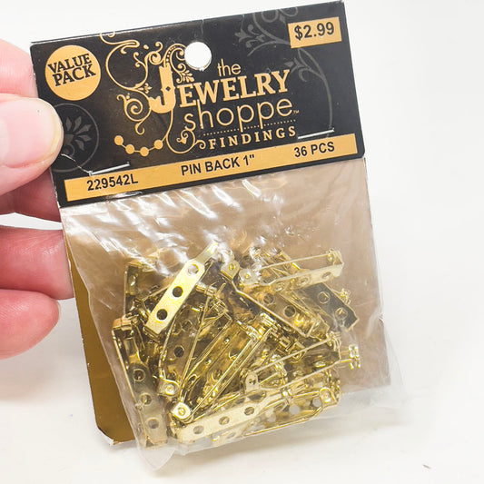 Jewelry Shoppe Pin Back 1"