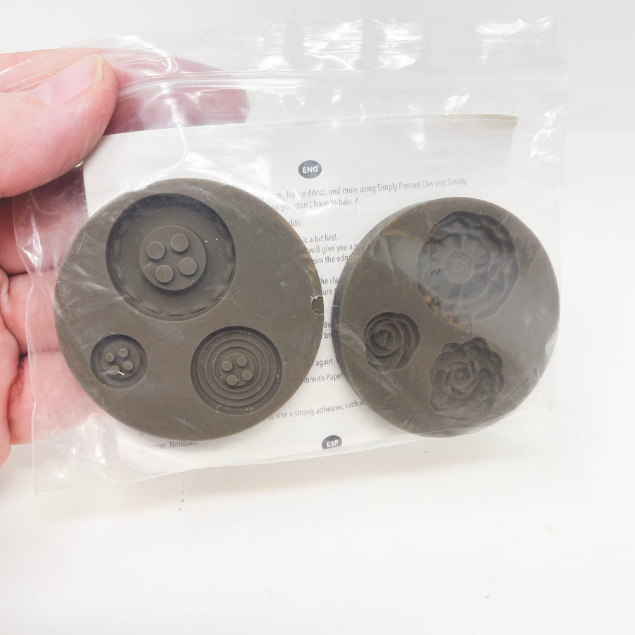 Stampin' Up Simply Pressed Molds - Buttons & Blossoms