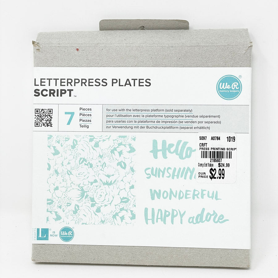 Quickutz® Letterpress Printing Plates