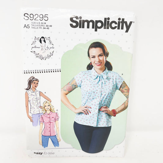 S9295 Top Pattern (6-14)- Simplicity Patterns by Gertie - 2021