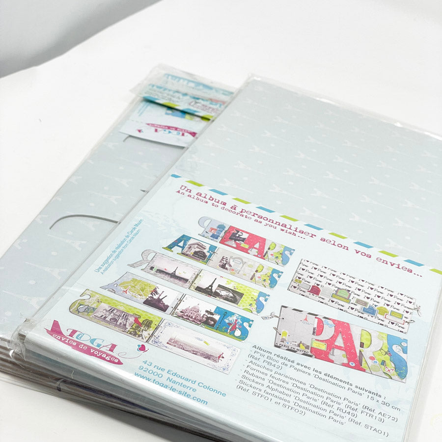 Paris Chipboard Album