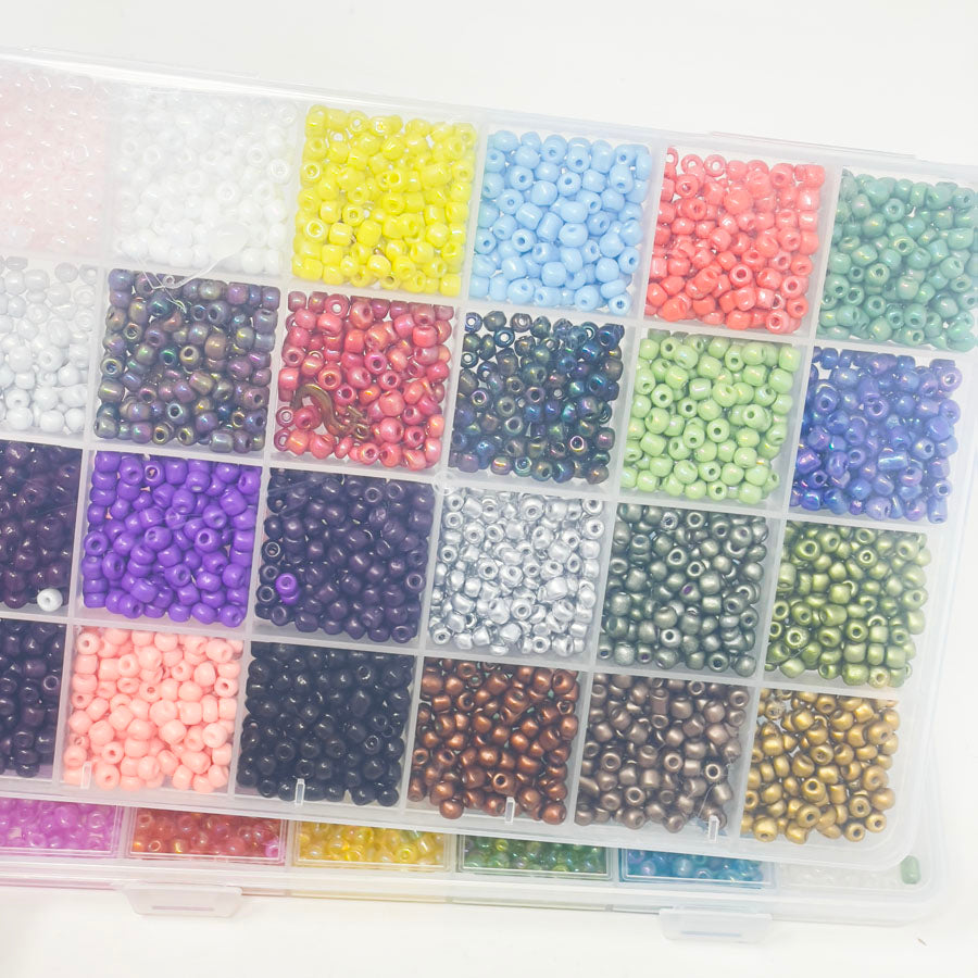 Multicolor Round Bead Set (3)