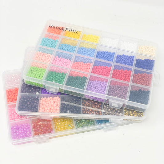 Multicolor Round Bead Set (3)