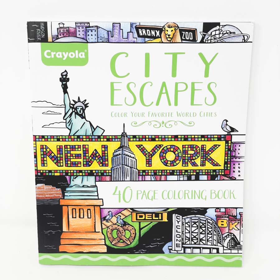 Crayola "City Escapes" Coloring Book