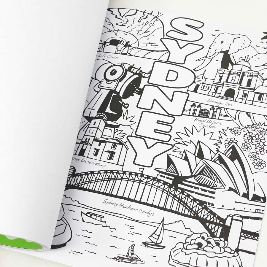 Crayola "City Escapes" Coloring Book