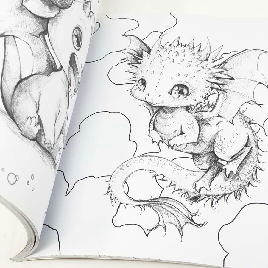 Pop Manga Cute and Creepy Coloring Book by Camilla d'Errico