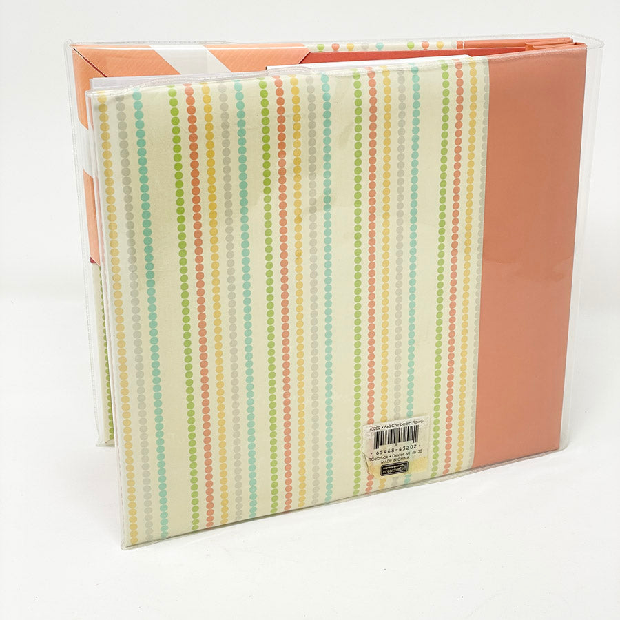 Colorbok Scrapbooking Album 8" x 8" -  Peach