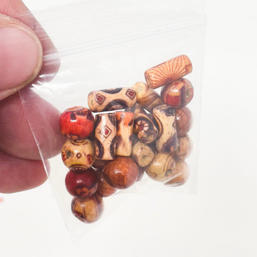 Assorted Wooden Beads