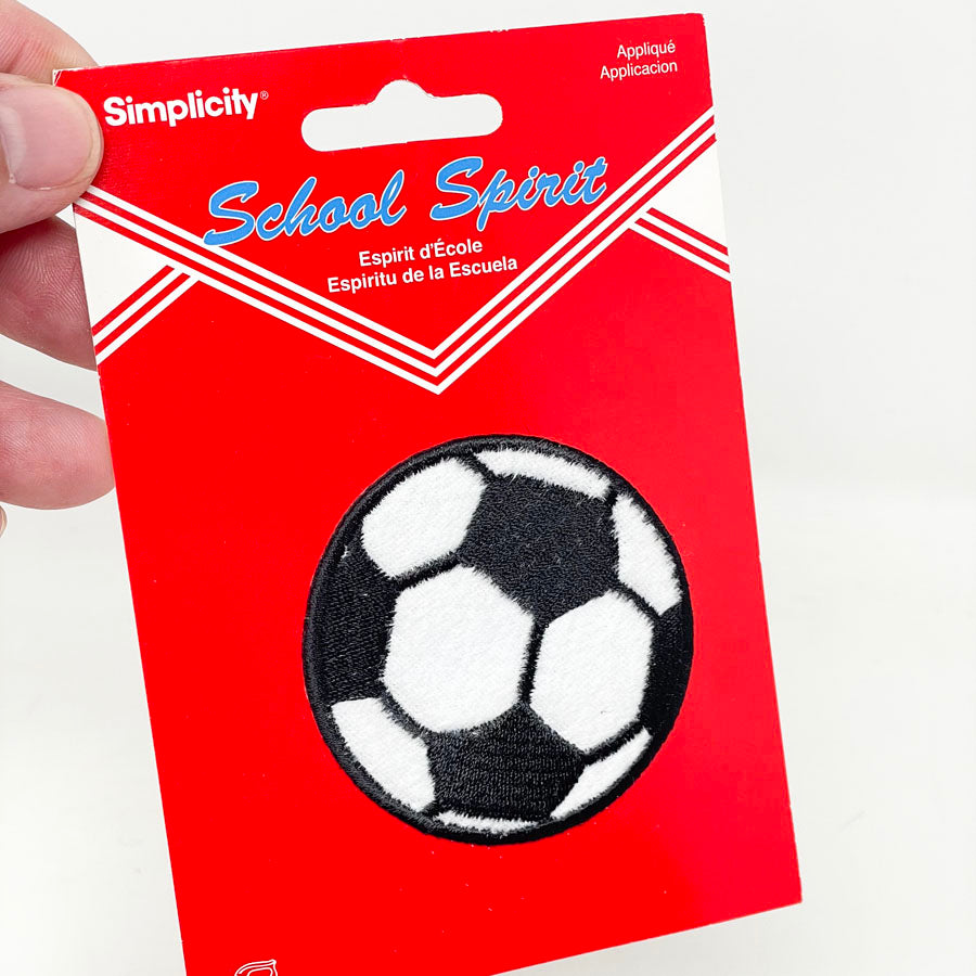 Simplicity Iron-On Soccer Ball Patch