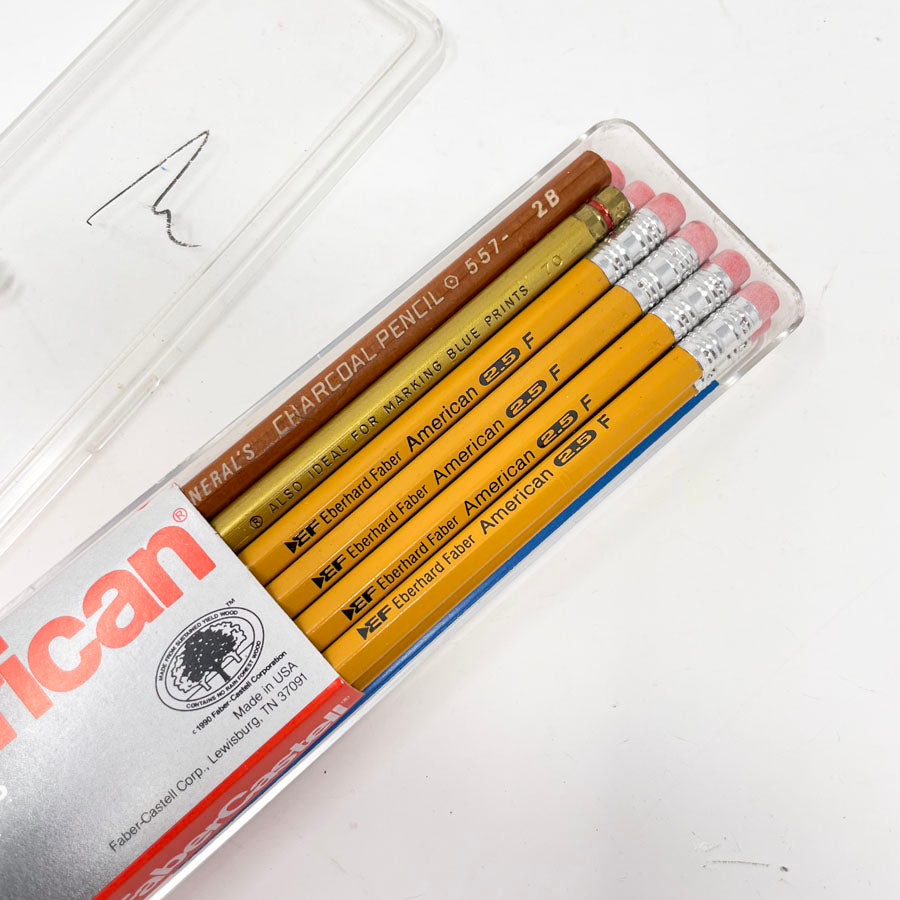 Faber-Casell No. 2.5 Pencils in Case