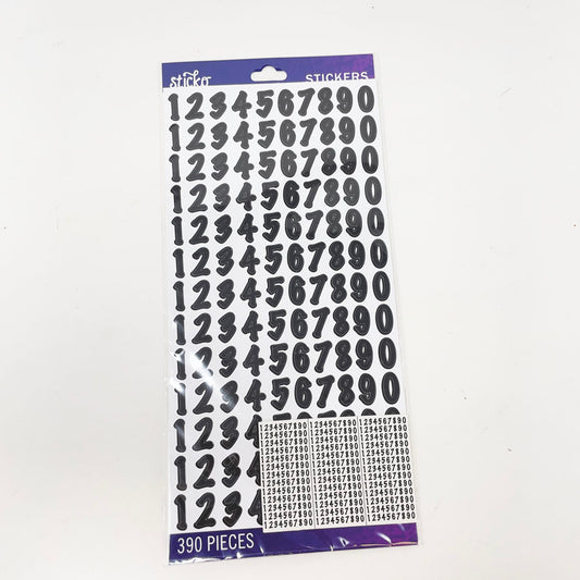 Sticko Number Stickers