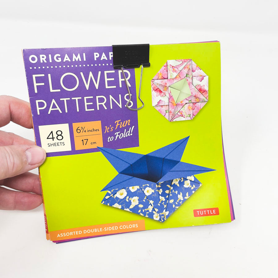 Tuttle Origami Paper - Flower Patterns