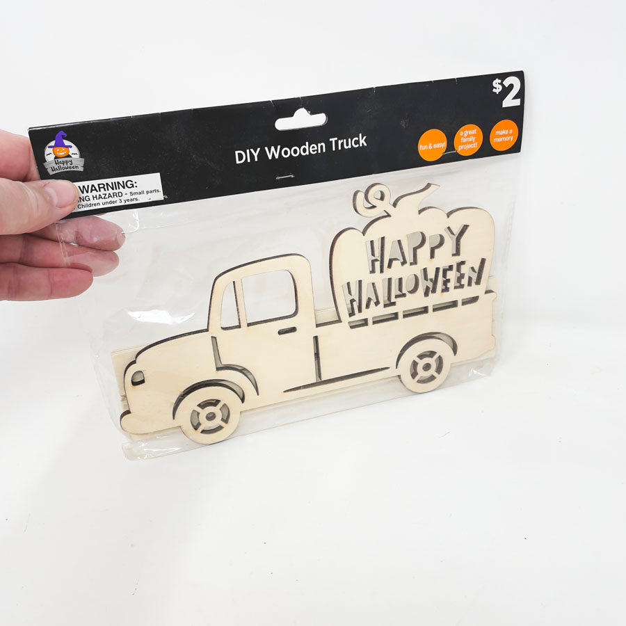 DIY Wooden Truck Craft Project