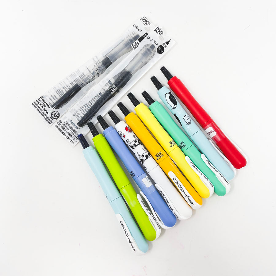 ZIG Cocoiro All in One Lettering Pen & Refill Set