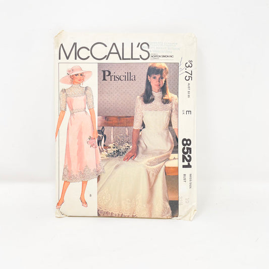 McCall's Pattern Misses' Bridal Gowns - 8521