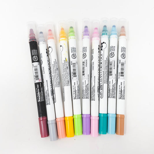 ZIG Clean Color Dot Marker Set (10)