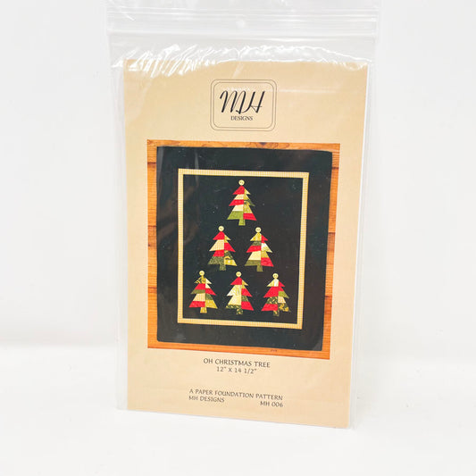 Oh Christmas Tree Quilt Pattern by MH Designs