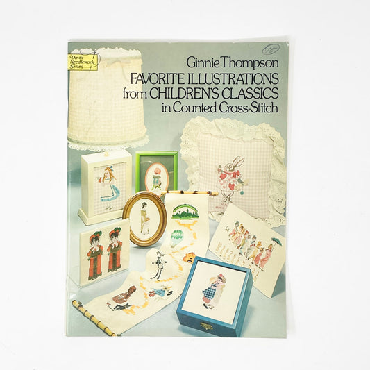 Vintage Cross Stitch Pattern - 1970s - Favorite Illustrations from Children's Classics