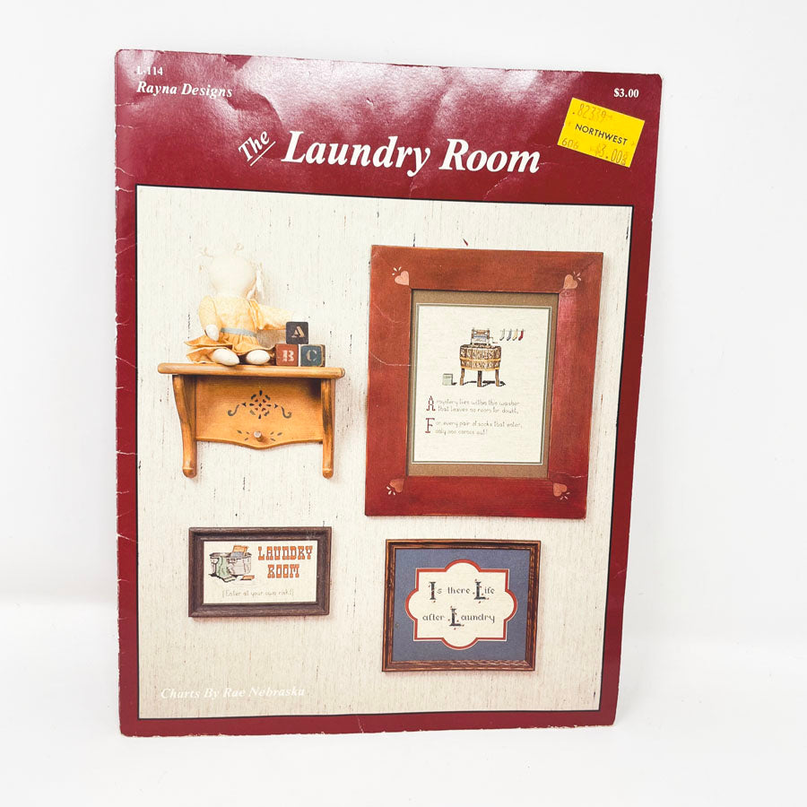 "The Laundry Room" Cross-Stitch Charts by Rayna Designs