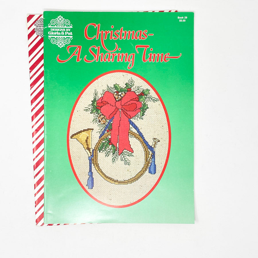 Vintage Cross Stitch Pattern - 1980s - Country Christmas Bundle (4)