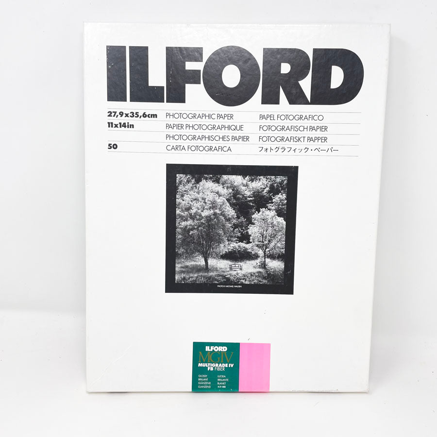 Ilford Photographic Paper - FB Fiber, Glossy - 11x14