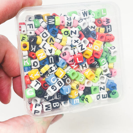 Box of Alphabet Beads