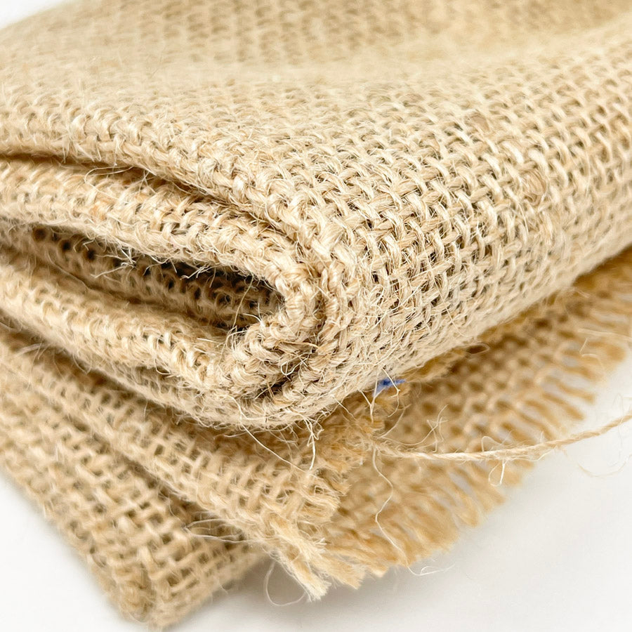 Burlap Fabric Remanant - 36" x 19"