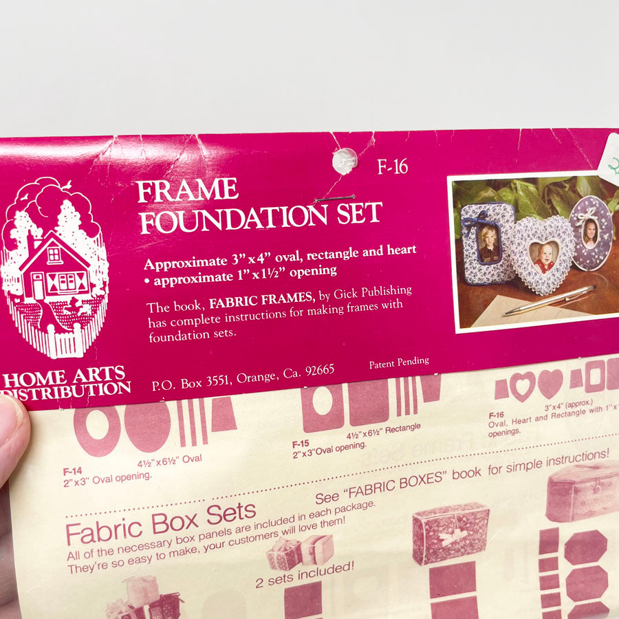 Fabric Frame Foundation Sets