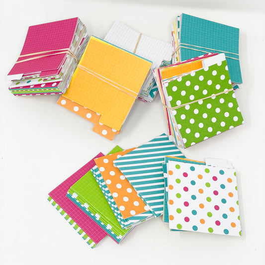 Mini Tabbed Folders